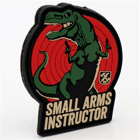 Small Arms Instructor T Rex Pvc Patch