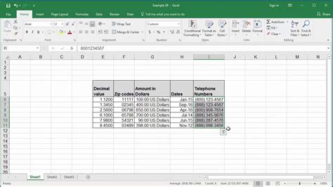 Can't find the right format? Custom Number Formats in Excel 2016 - YouTube
