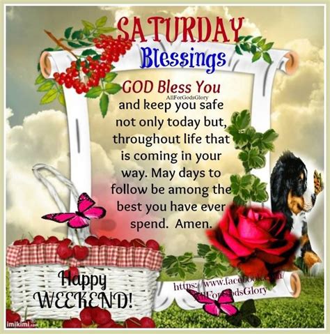 Saturday Blessings Happy Weekend Pictures Photos And Images For
