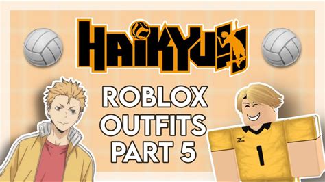 Haikyuu Roblox Outfit Ideas Part 5 Anime Youtube