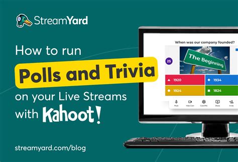 How To Run Polls And Trivia On Live Streams Using Kahoot