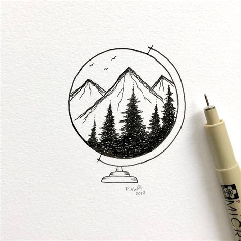 See This Instagram Photo By Chasingamoment Likes Drawings Nature Drawing Art Drawings