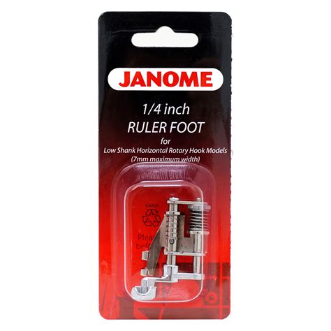 Janome 14 Inch Ruler Foot High Shank 202441009