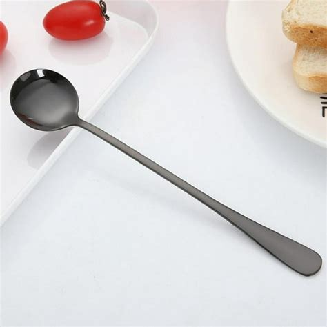 Creative Stainless Steel Ice Spoon Suitable For Stirred Spoon And