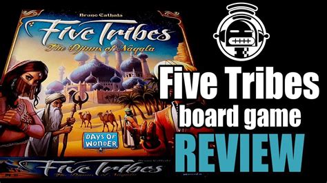 Five Tribes Board Game Review Youtube