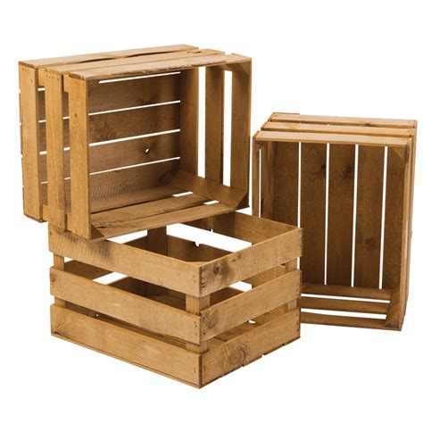 Wooden Display Crate