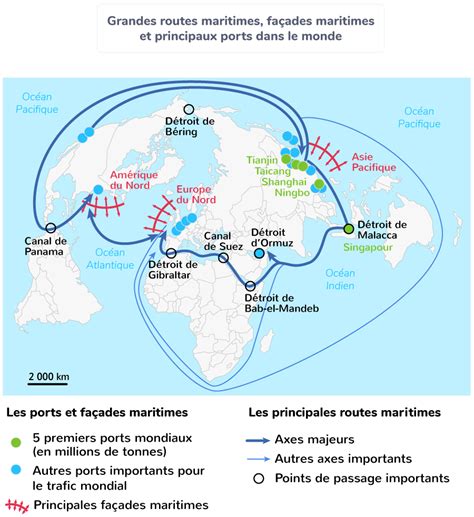 Mers Et Océans Au Cœur De La Mondialisation Croquis La Galerie