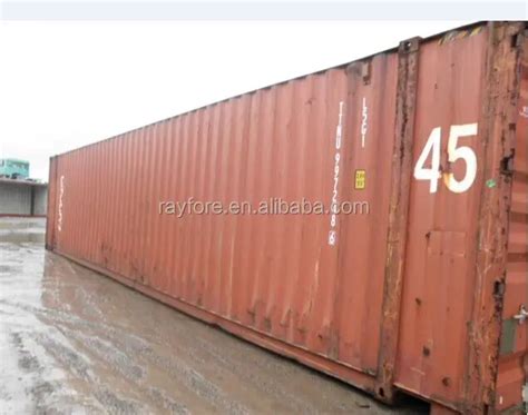 Ningbo Qingdao Csc Certified 45hq 45ft High Cube Used Shipping