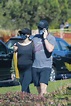 Pregnant KATHERINE SCHWARZENEGGER and Chris Pratt Out in Santa Monica ...