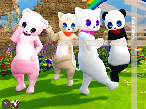 Studio K Creation Bear And Cat Costume • Sims 4 Downloads