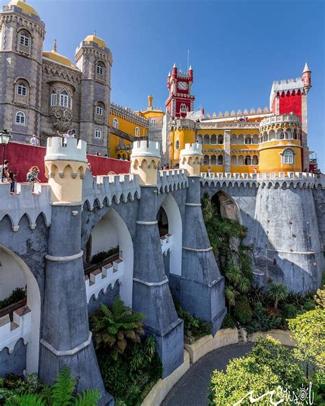 Castelo Da Pena Sintra Portugal Palaces Castle Ruins Lisbon