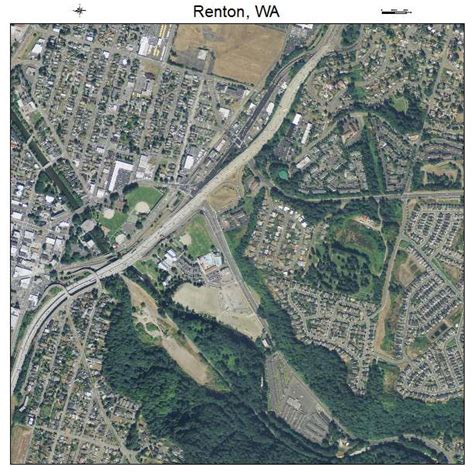 Aerial Photography Map Of Renton Wa Washington