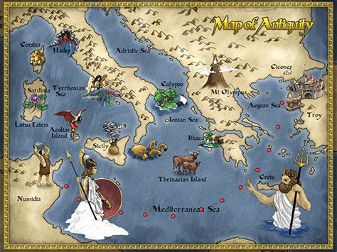 Odysseus S Journey Timeline Timetoast Timelines