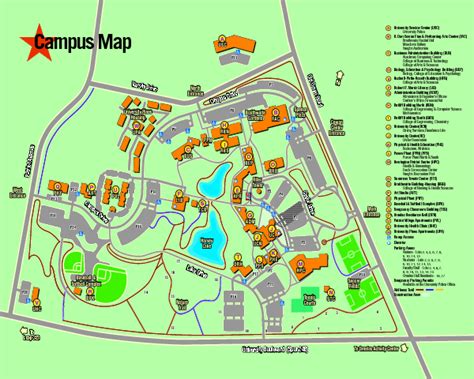 Map Of Ut Tyler Campus World Map