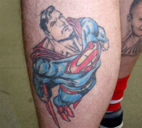 16 Super Hero Tattoo Designs Superman Tattoos Hero Tattoo Super
