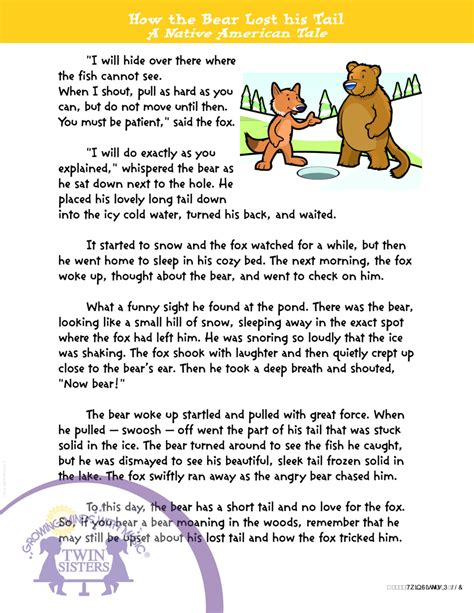Grade 4 Reading Comprehension Volume 1 Twin Sisters Reading