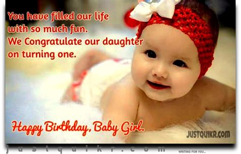 Top 50 Happy Birthday Special Wishes For Baby Girl J U S T Q U I K R