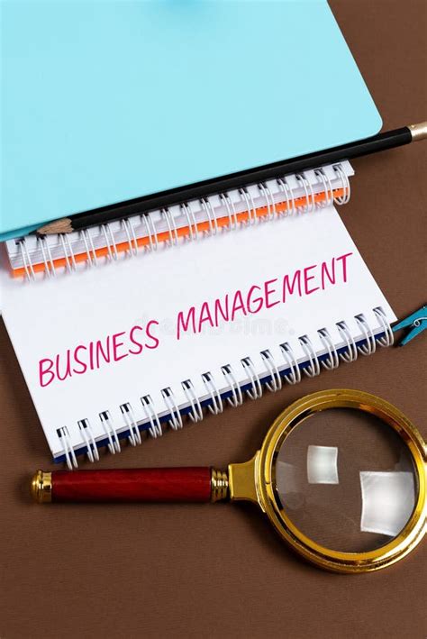 Sign Displaying Business Management Business Approach Overseeing