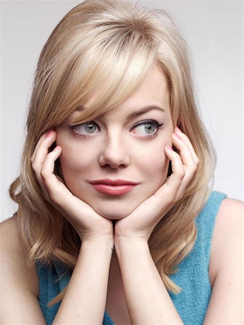 Emma Stone, Actress, Celebrity, Simple Background, Women Wallpapers HD ...