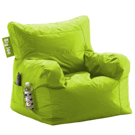 4.9 из 5 звездоч., исходя из 15 оценки(ок) товара(15). Big+joe+bean+bag+chair+dorm+Lime+Green+ | Bean bag chair ...