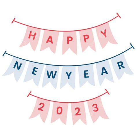 New Year 2023 Vector Hd Png Images Happy New Year 2023 Banner Design