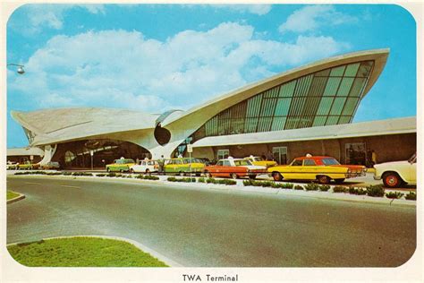 The Twa Terminal At John F Kennedy International Airport 1964