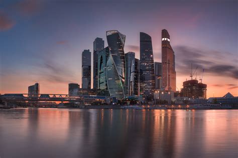 Moscow City Moscow Russia Anshar Images