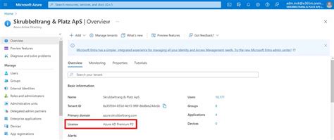 How To Find Your Azure Ad Edition Free P1 P2 Easy365manager