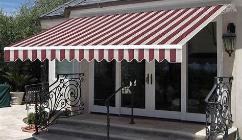 MCombo 10 ft. W x 8 ft. D Fabric Retractable Standard Patio Awning