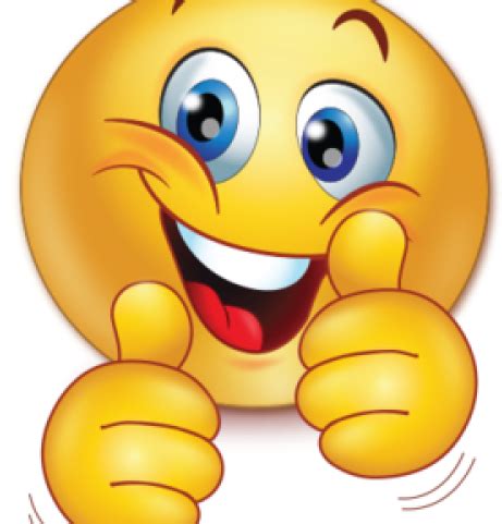 Download Sunglasses Emoji Clipart Thumbs Up - Thumbs Up Happy Emoji - Png Download Png Download ...