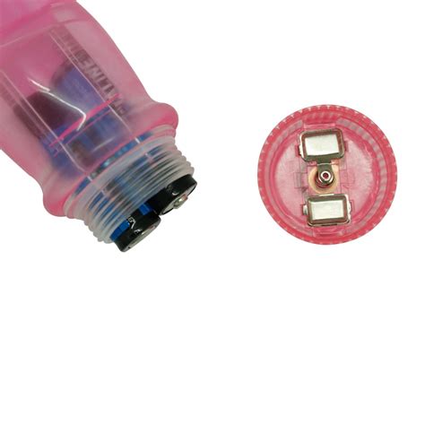 Dual Stimulator Butterfly Vibrator Pink Clear