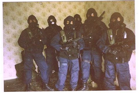 Sas In The Killing House At Their Hereford Hq Circa 1980s