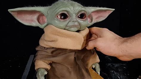 Artist Makes Adorable Baby Yoda Statue Youtube