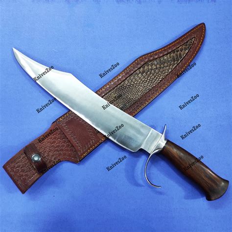 2000 Custom Handmade D2 Steel Hunting Combat Bowie Knife With