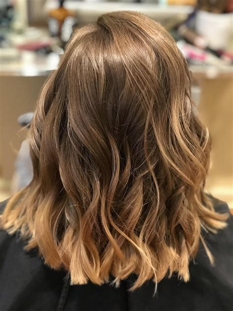 You should expect to be in the salon for around three hours when getting this highlighting method done. - Partial Balayage $125 | Partial balayage, Partial ...