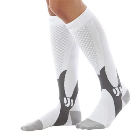 Efinny Men Women Leg Support Stretch Compression Socks Below Knee Socks In Mens Socks From