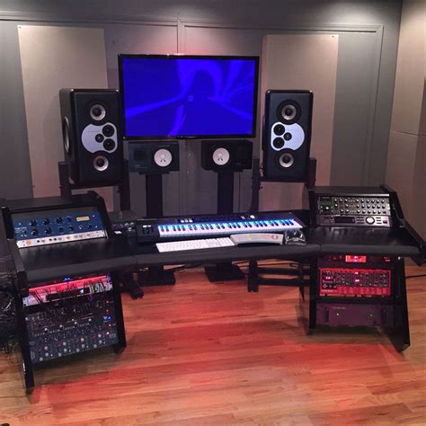 Acme furniture suitor music recording studio desk, white & black. Best Music Production Desks | Workstation you deserve- StudioDesk | Music desk, Music studio ...