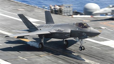 Navys F 35c Stealth Fighters Wont Fly From Troubled New Ford Class
