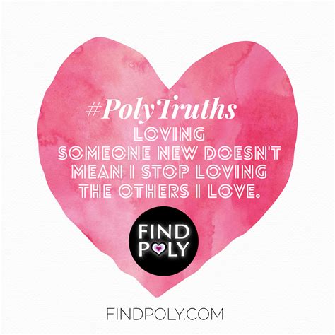 Polyamorous Relationship Polyamory Love Quotes