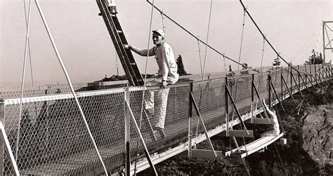 The History Of The Mile High Swinging Bridge Artofit