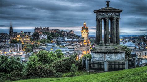 Dugald Stewart Monument Wallpaper Backiee