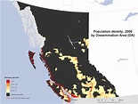 BC Population Density and Regions Maps – Commons BC