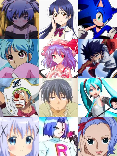 Anime Consensus Blue Hair Forums