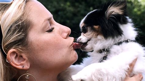 Dogs Kiss Their Humans In Slow Motion Youtube