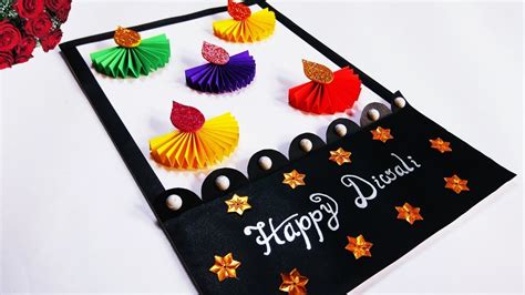 Easy Diwali Card Making Ideas Diwali Greeting Card How To Make