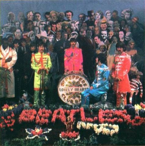 Photo Shoot For Sgt Pepper Album Cover ~ Vintage Everyday Beatles Band