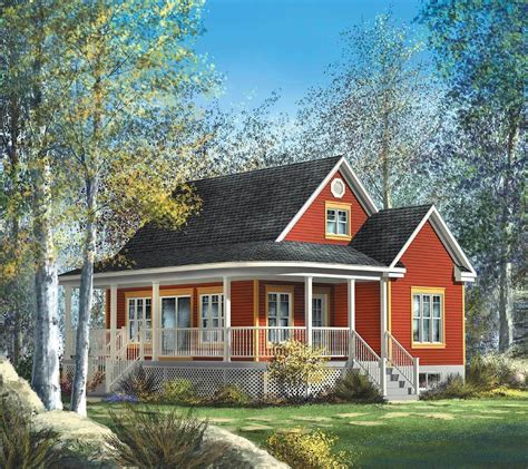 Plan 80559pm Cute Country Cottage Country Cottage House Plans