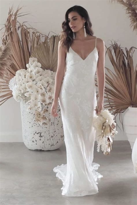 Loyola Gown Silk Wedding Dress Grace Loves Lace