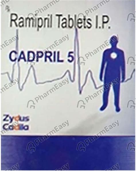 Cadpril 5 Mg Tablet 10 Uses Side Effects Price And Dosage Pharmeasy