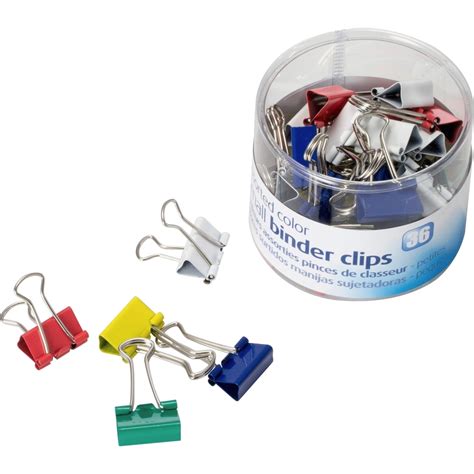 Officemate Assorted Color Binder Clips Office City Express Columbus Oh